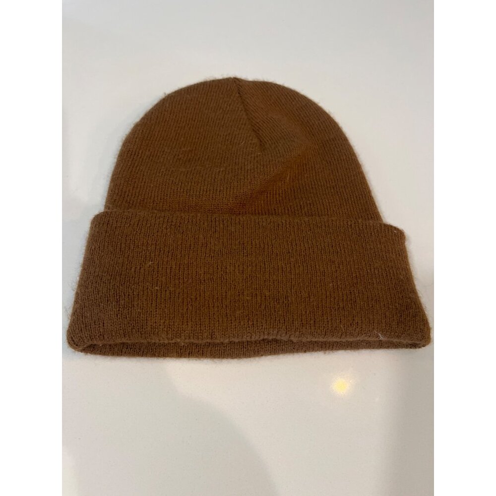 Carhartt Acrylic Watch Hat Beanie In Brown With Logo Patch - Picture 4 of 6